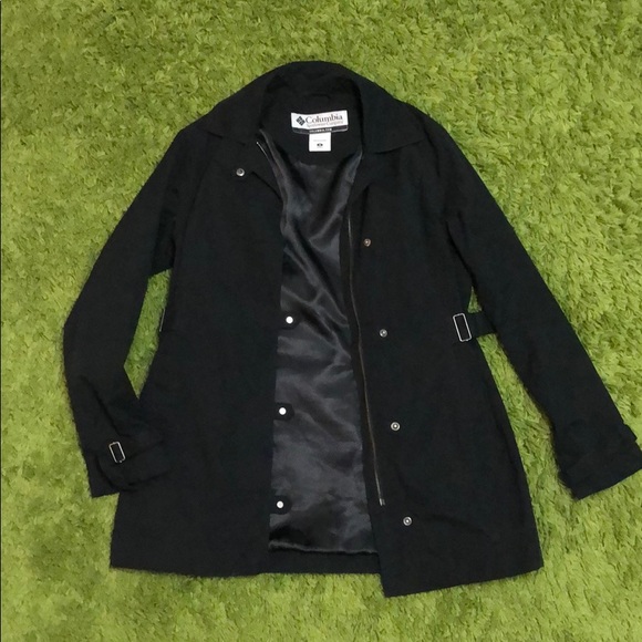 SMALL COLUMBIA TRENCH COAT WTH ADJUSTABLE WAIST - Picture 1 of 4